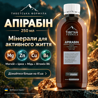 Апірабін — мінерально-вітамінний комплекс, 250 мл
