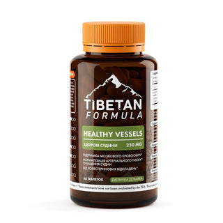 Здорові судини / Healthy Vessels 60/360 таблеток - Tibetan Formula
